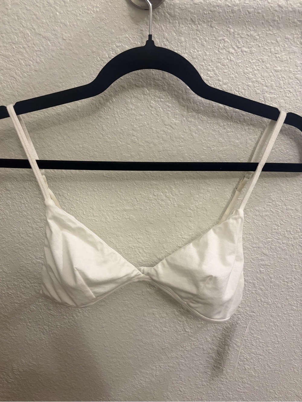 Urban Outfitters White Triangle Bralette